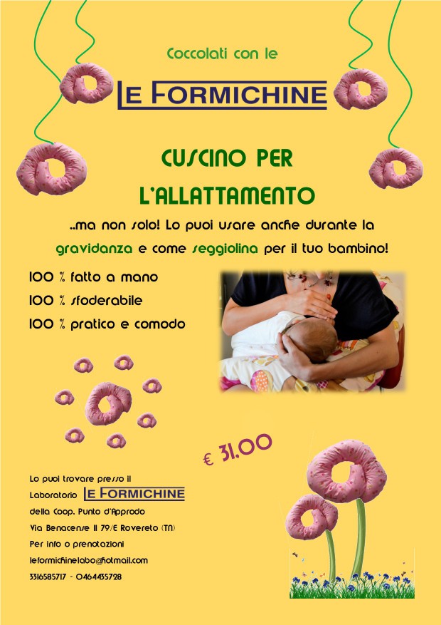 cuscino allattamento